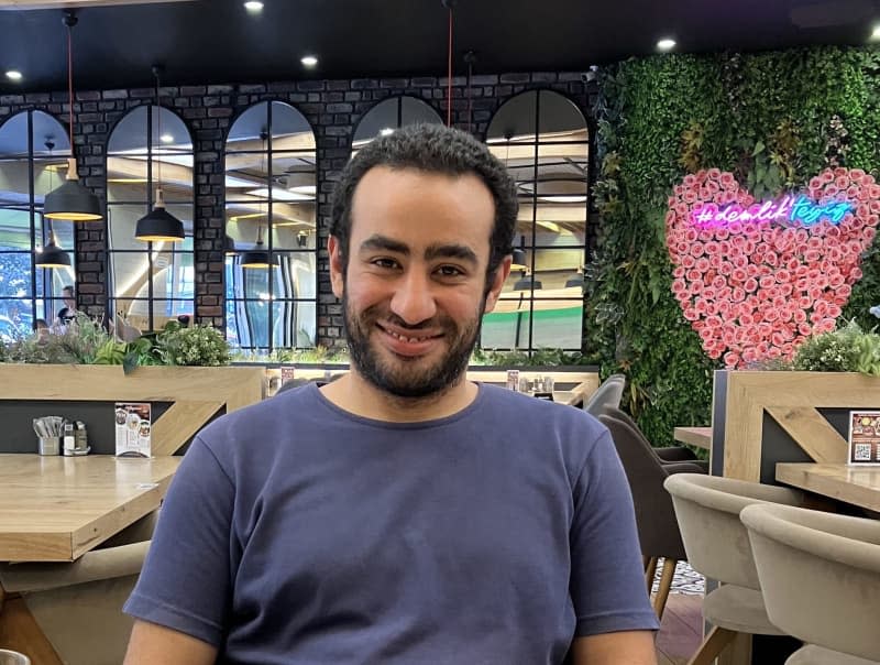 Marzan Sadek, a 31-year-old software engineer from Egypt, chose to come to Germany to work after looking at Canada. He says relocating to Europe meant he’d be closer to his family back in Cairo. Miriam Widman/dpa