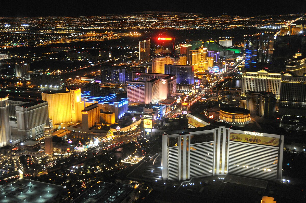 The Strip, Las Vegas -  Tourist Destinations in the USA