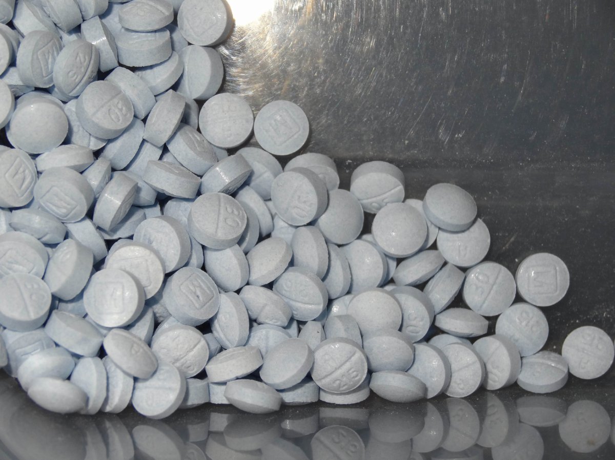 Fentanyl-laced fake oxycodone pills