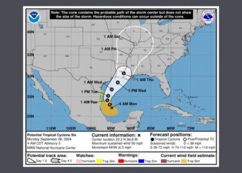 Possible Impacts to Alabama from Tropical System in the Gulf