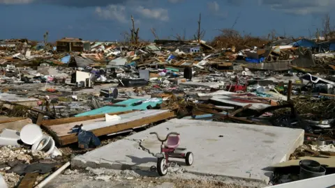 Reuters Hurricane Dorian damage on Great Abaco