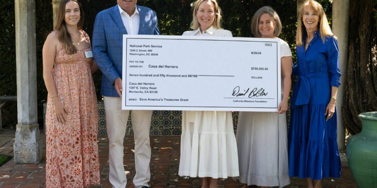$750,000 Federal Grant Awarded to California Missions Foundation for Preservation Work at Casa Del Herrero | Local News