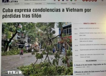 Cuba condoles with Vietnam for losses caused by Typhoon Yagi