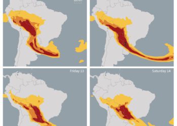 Smoke From Wildfires Spreads Across South America