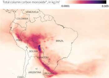 Smoke From South America Fires