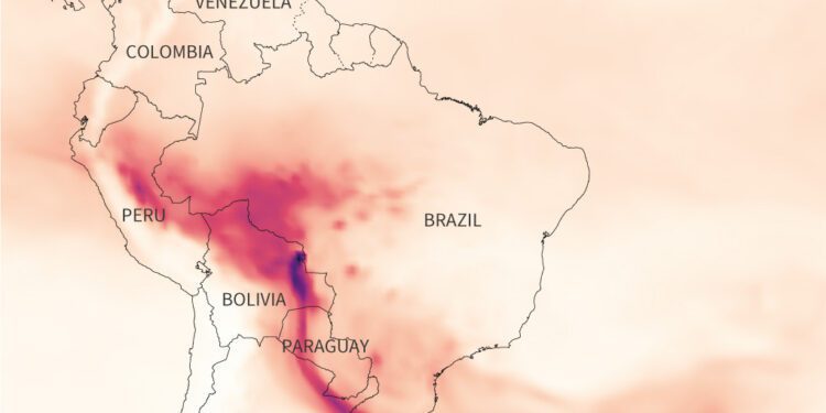 Smoke From South America Fires