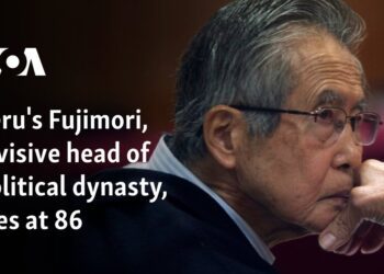 Peru's Fujimori, divisive head of political dynasty, dies at 86