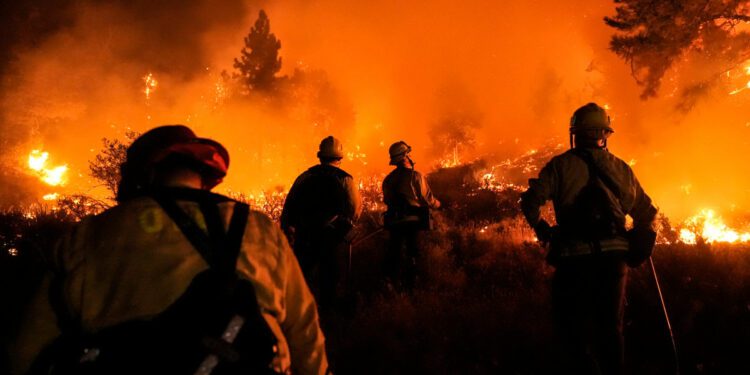 Bridge Fire explodes in size; man arrested in connection with Line Fire