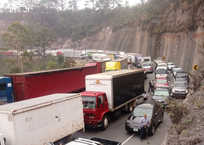 Foto: Paro en Honduras /cortesía