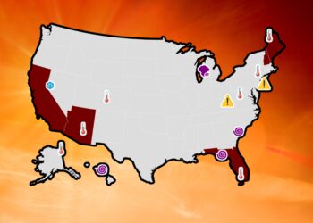 Map Reveals America's Record-Breaking Summer of 2024