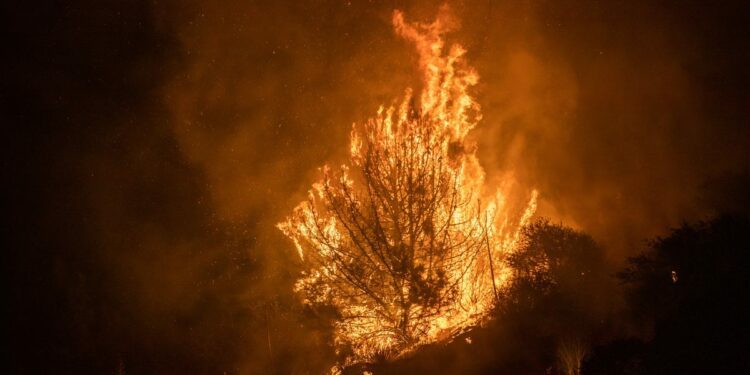 See how wildfire is spreading in California