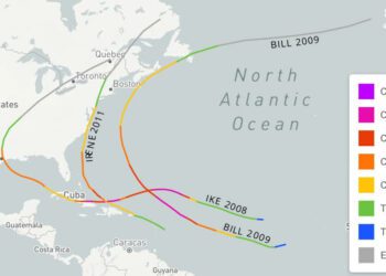 Can hurricanes trigger earthquakes?