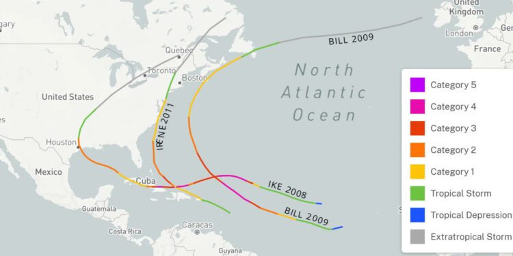 Can hurricanes trigger earthquakes?