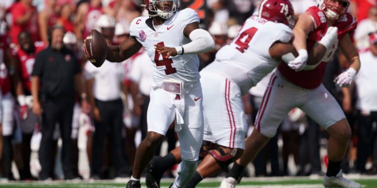 Alabama shows it can play to its standard vs. Wisconsin. But can it match Georgia?