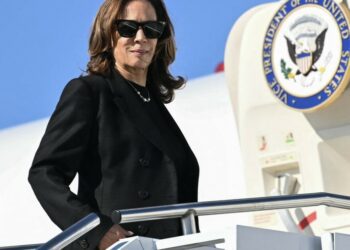 If Harris wins, she would make history. But she isn’t talking about that