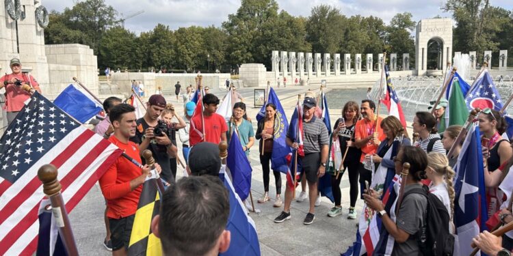 Man raises money for veterans by running 50 marathons across US — that journey ends in DC