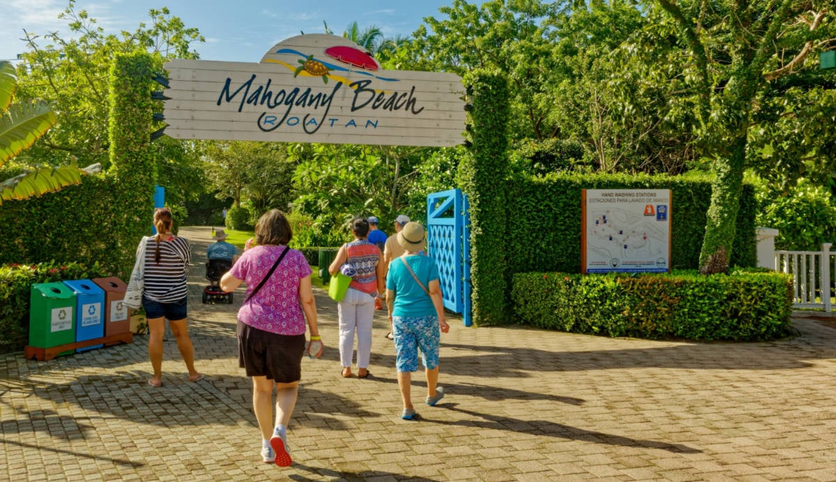 Mahogany Bay Entrance