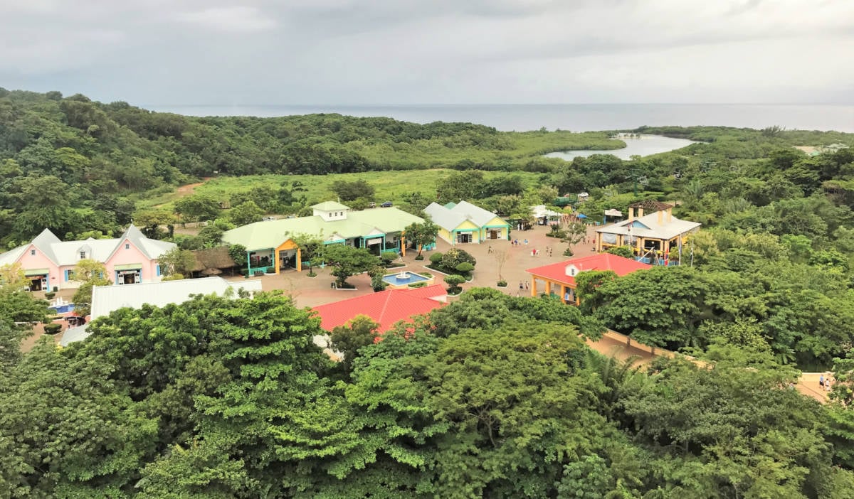 View of Mahogany Bay Port