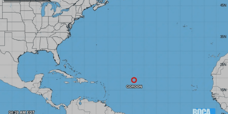 HURRICANE CENTER: Tropical Storm Gordon And Several Waves Watched By Forecasters