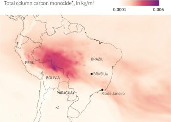 Smoke From South America Fires