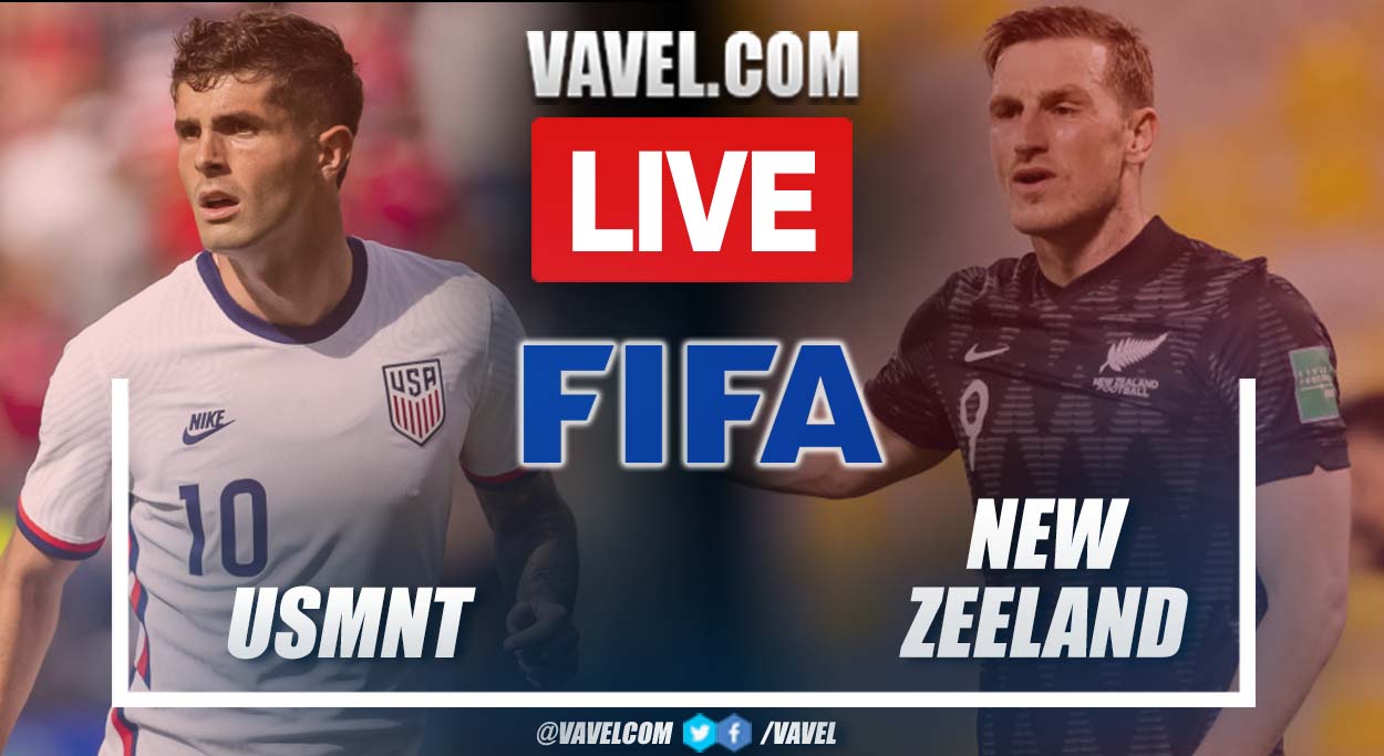 Highlights and Best Moments, USMNT 1-1 New Zealand LIVE Score Updates in International Friendly