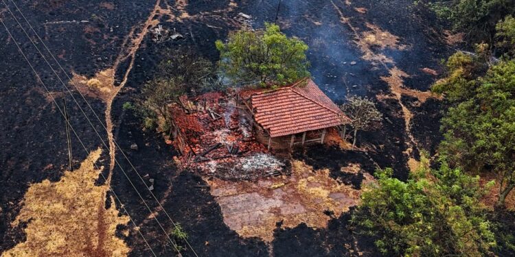 Record-breaking fires engulf South America, bringing black rain, green rivers and toxic air to the continent