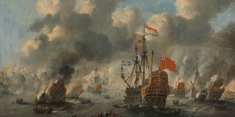 The Incursion of the Dutch Fleet That Sailed Up the Thames, Destroyed the Royal Navy, and Unleashed Panic in London