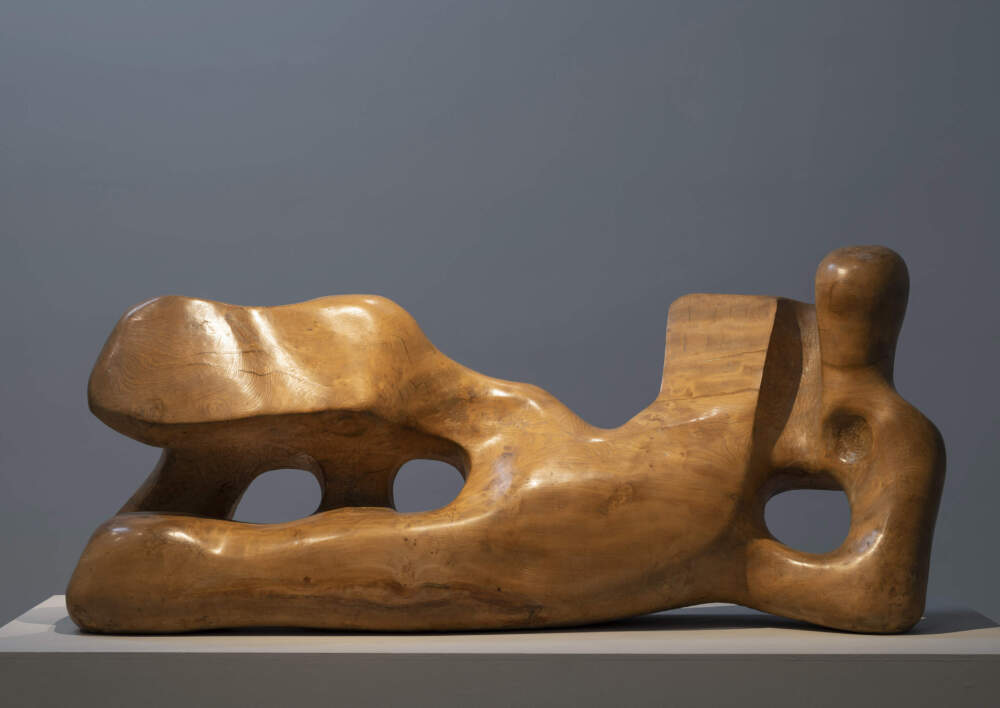 Henry Moore, “Reclining Figure,” 1959-1964. (Courtesy The Henry Moore Foundation and Museum of Fine Arts, Boston; photo courtesy Jonny Wilde.)