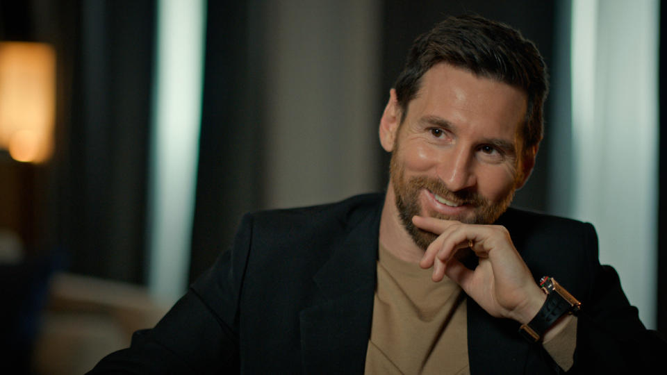 Lionel Messi interviewed for Apple TV Plus' Messi's World Cup: The Rise of a Legend