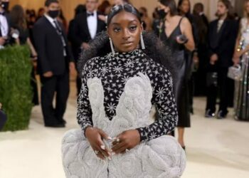 Simone Biles soars with G.O.A.T. performers on Gold Over America tour