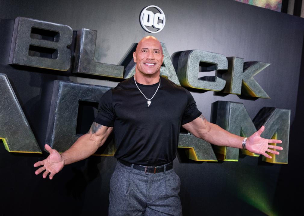 Dwayne Johnson attends the 