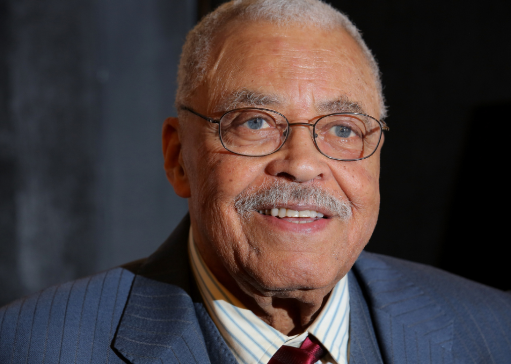 James Earl Jones poses for a portrait.