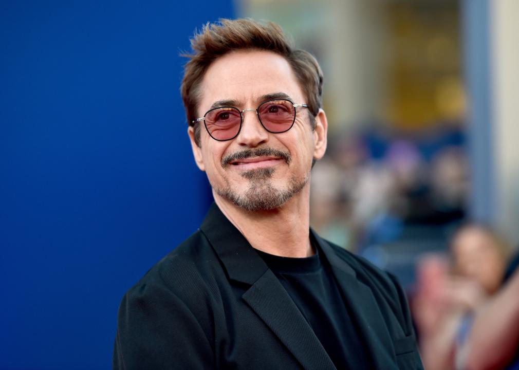 Robert Downey Jr. attends the premiere of Columbia Pictures' 