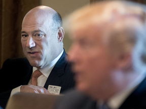 Gary Cohn and Donald Trump