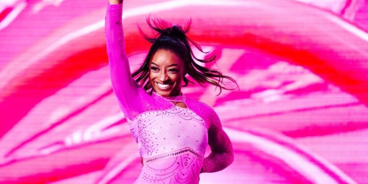 Simone Biles Brings Her ‘Goat’ Status To The Gold Over America Tour