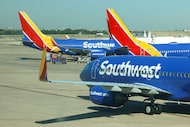 Andrew Watterson, Southwest Airlines' chief operating officer, in a Sept. 19 video to...