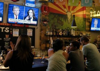 How Trump and Harris are battling to win over America's hotbed of conspiracies