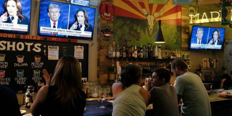 How Trump and Harris are battling to win over America's hotbed of conspiracies