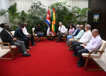 Cuban President Welcomes Grenada Senate President