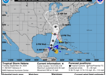 Tropical Storm Helene forms in the Caribbean Sea, will become a hurricane and move toward US, forecasters say - 41NBC News