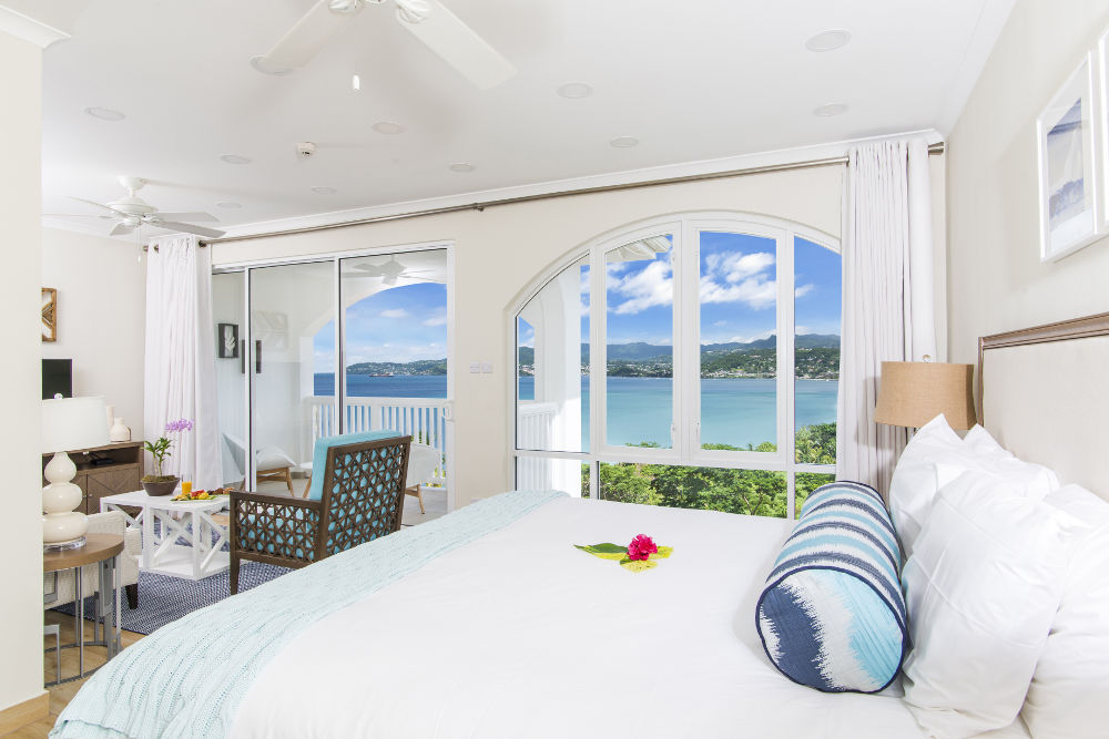 Mount Cinnamon Hotel and Beach Resort bedroom interior