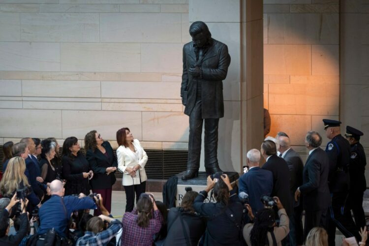 Johnny Cash's statue unveiled at US Capitol