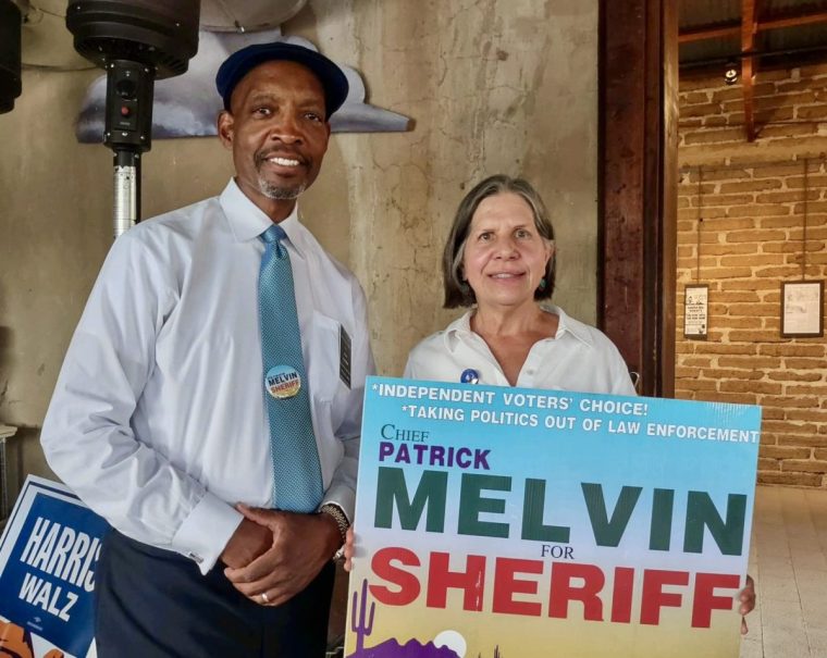 Patrick Melvin wants to take politics out of law enforcement and has promised a financial audit (PHOTO: Patrick Melvin/Facebook)