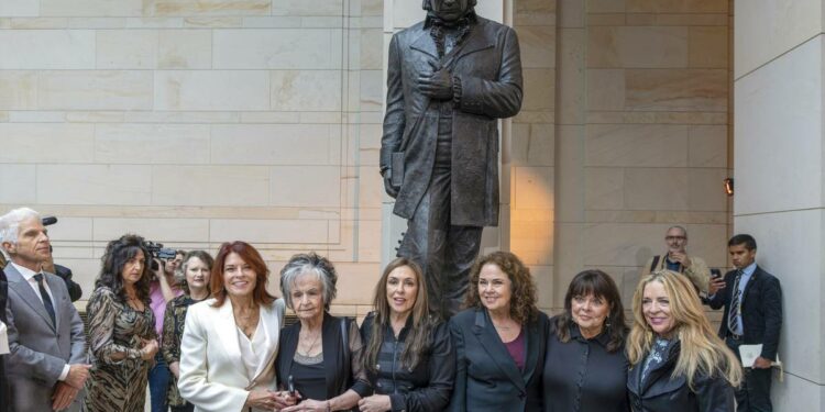Johnny Cash is first professional musician to be honored with US Capitol statue