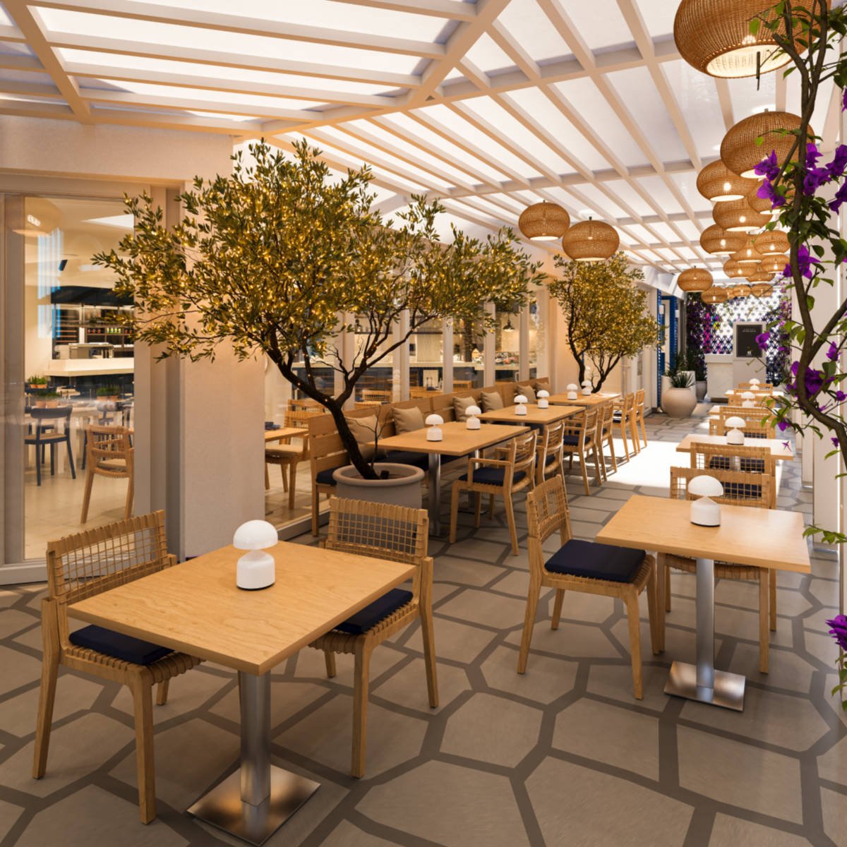 Paxos Greek Restaurant on MSC World America