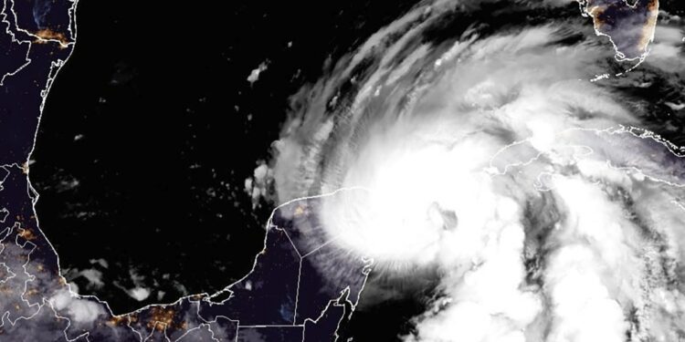 Category 1 storm intensifies as it takes aim at Florida