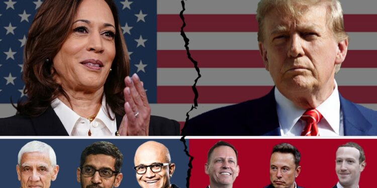 America's Big Corporate Divide As US Election Comes Knocking On The Door