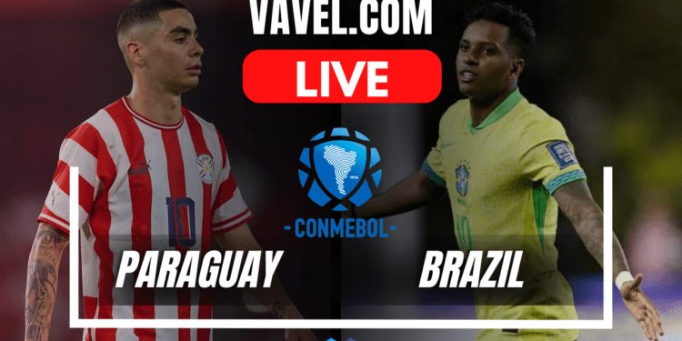 Goal and Highlights for Paraguay 1-0 Brazil in FIFA World Cup Qualifiers | September 10, 2024