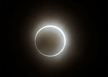 South America sees an annular eclipse