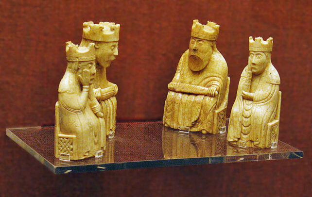 Ivory Chess Set